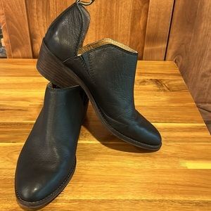 Lucky Brand | Fayth2 Black leather Ankle Booties Size 7M